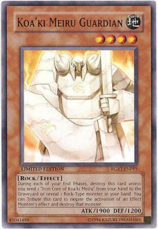 Yu-Gi-Oh Card - RGBT-ENPP3 - KOA'KI MEIRU GUARDIAN (super rare holo)
