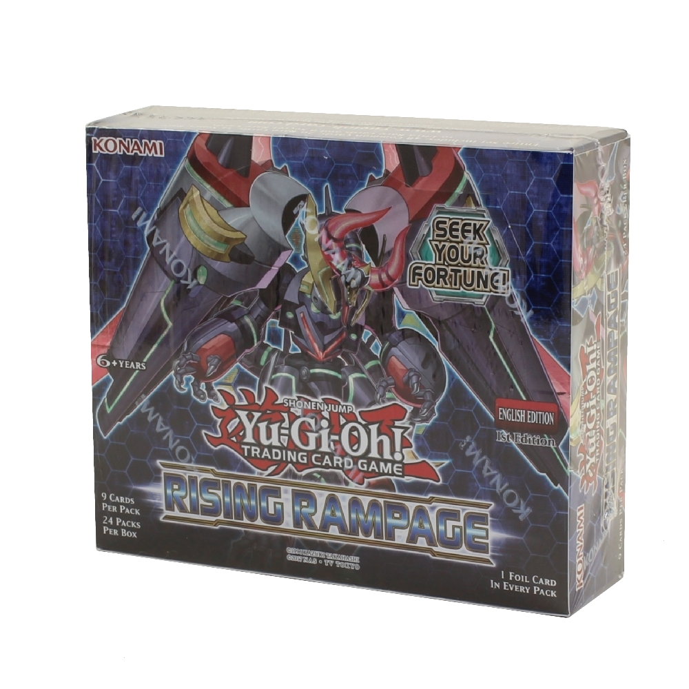 Yu-Gi-Oh Cards - Rising Rampage - Booster BOX (24 Packs)