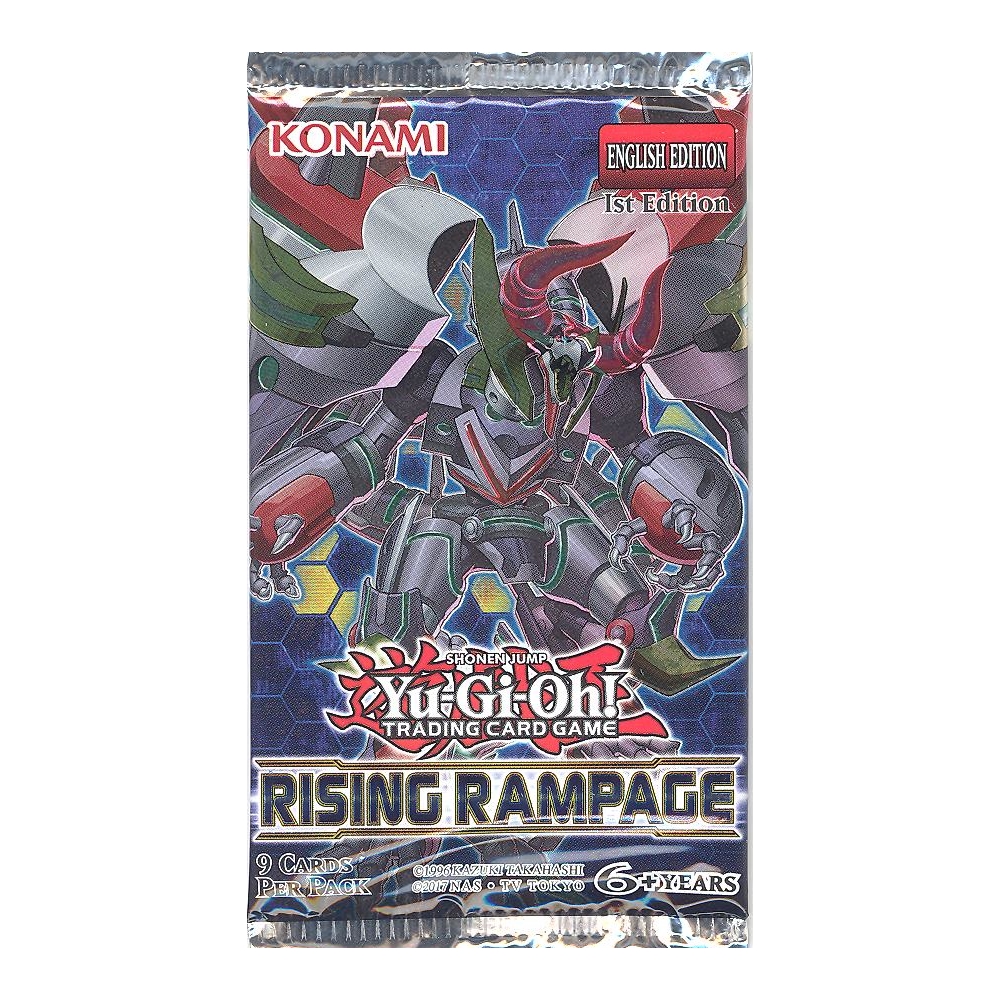 Yu-Gi-Oh Cards - Rising Rampage - Booster PACK (9 Cards)