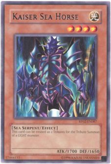 Yu-Gi-Oh Card - RP02-EN087 - KAISER SEA HORSE (rare)