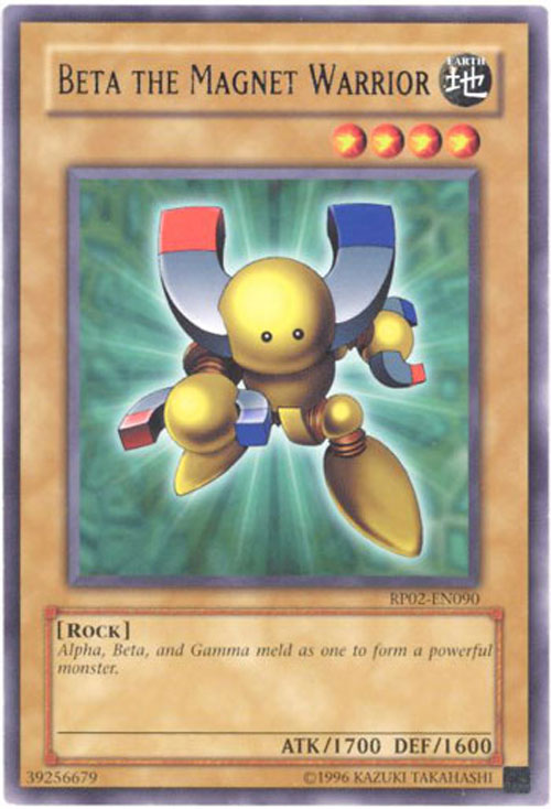 Yu-Gi-Oh Card - RP02-EN090 - BETA THE MAGNET WARRIOR (rare)