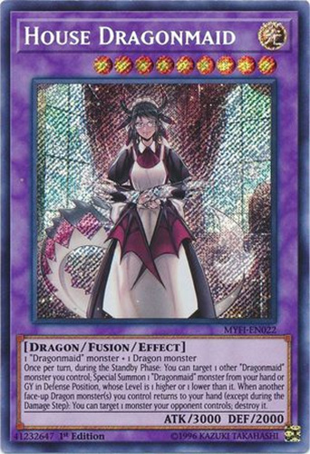 dragonmaid cards yugioh CR09-AE091 Lady's (UL) You can only use each effect of Kitchen Dragonmaid once per turn. CoreTCG - Chamber Dragonmaid