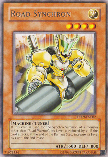 オレンジカード　io-CARD Yu-Gi-Oh Card - DP09-EN002 - ROAD SYNCHRON (rare