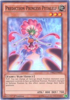 Yu-Gi-Oh Card - DRL2-EN031 - PREDICTION PRINCESS PETALELF (super rare holo)