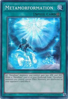 Yu-Gi-Oh Card - TDIL-EN060 - METAMORFORMATION (super rare holo)