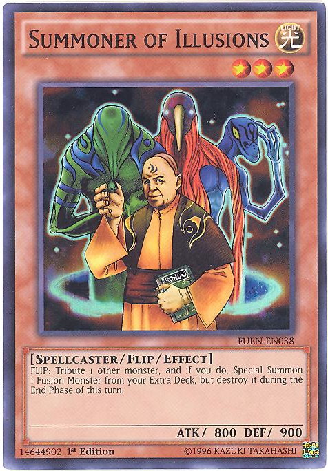 YuGiOh Fusion Enforcers Summoner of Illusions FUEN-EN038