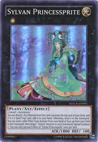 sylvan yugioh cards Bladefender All Plant YUGIOH HOLO CARD AISEL THE