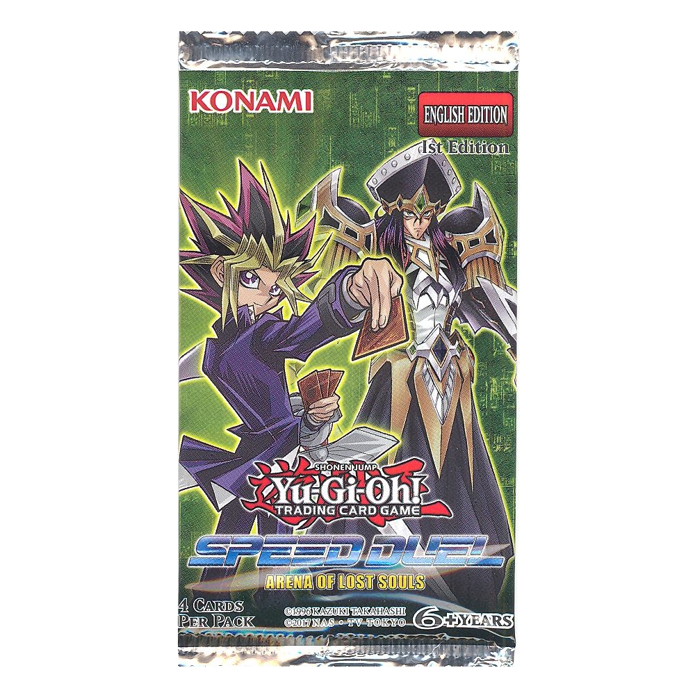 Yu-Gi-Oh Cards - Speed Duel: Arena of Lost Souls - Booster Pack (4 Cards)