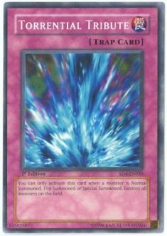 Yu-Gi-Oh Card - SD4-EN030 - TORRENTIAL TRIBUTE (common)