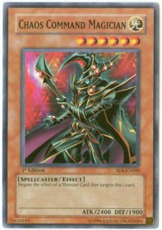 Yu-Gi-Oh Card - SD6-EN008 - CHAOS COMMAND MAGICIAN (common)