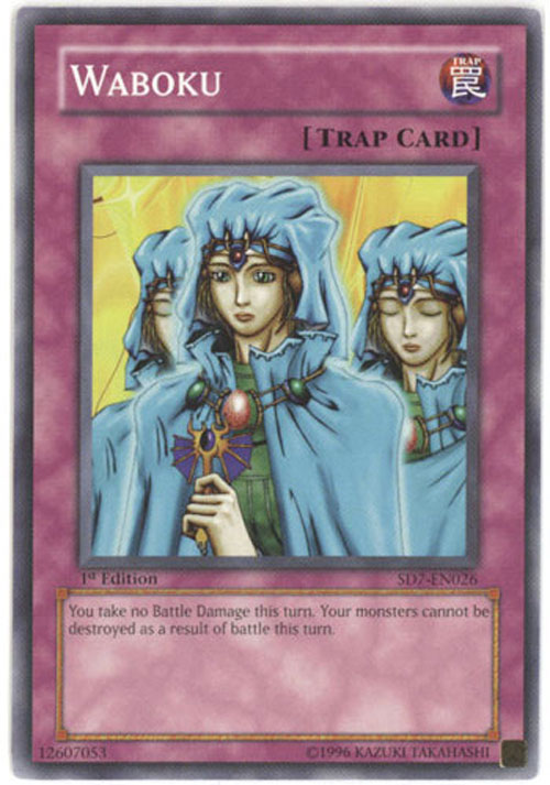 Yu-Gi-Oh Card - SD7-EN026 - WABOKU (common): BBToyStore