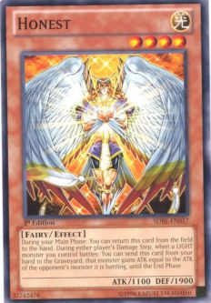 Yu-Gi-Oh Card - SDBE-EN017 - HONEST (common)