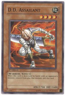 Yu-Gi-Oh Card - SDDE-EN017 - D.D. ASSAILANT (common)