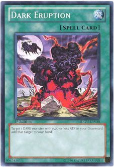 Yu-Gi-Oh Card - SDGU-EN030 - DARK ERUPTION (common)