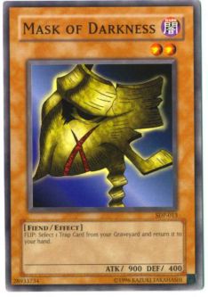 Yu-Gi-Oh Card - SDP-013 - MASK OF DARKNESS (common)
