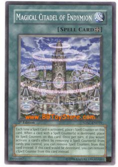 Yu-Gi-Oh Card - SDSC-EN019 - MAGICAL CITADEL OF ENDYMION (common)