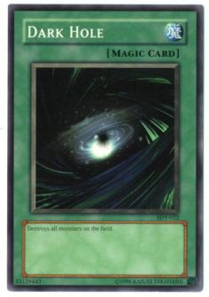 Yu-Gi-Oh Card - SDY-022 - DARK HOLE (common)