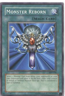 Yu-Gi-Oh Card - SDY-030 - MONSTER REBORN (common)