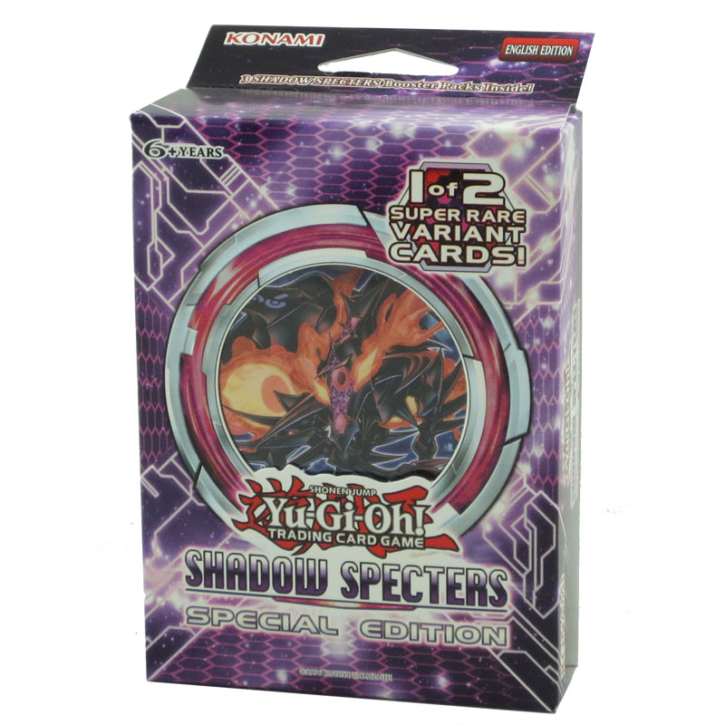 YuGiOh Shadow Specters Special Edition factory sealed 10 ct display 