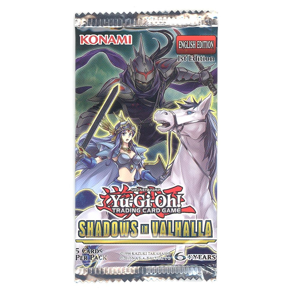 Yu-Gi-Oh Cards - Shadows in Valhalla - Booster Pack (5 Foil Cards)