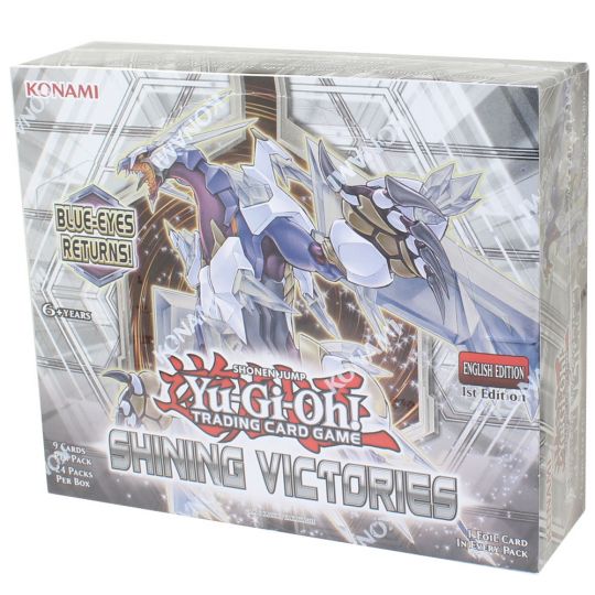 Booster Pack Shining Victories Yu-Gi-Oh Cards - New Factory Sealed 9 Cards 