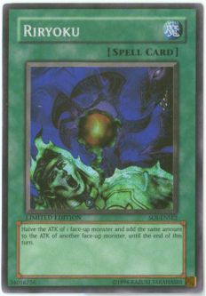 Yu-Gi-Oh Card - SOI-ENSE2 - RIRYOKU (EU) (ultra rare holo)