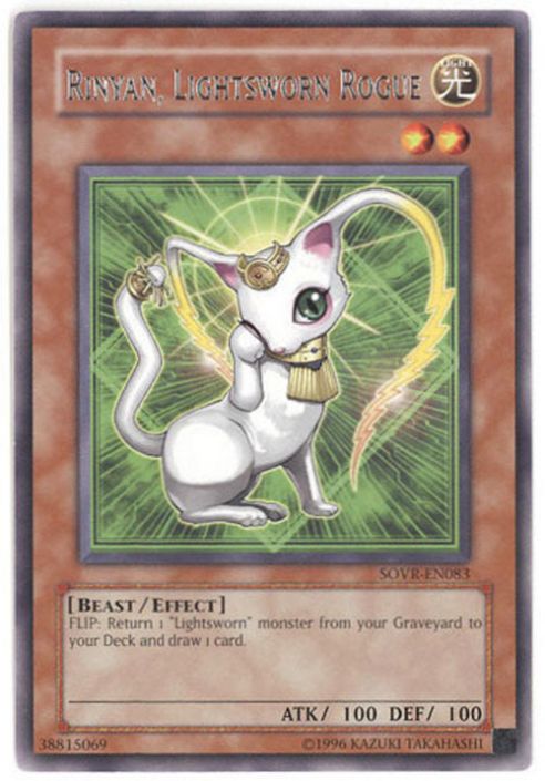 Yu-Gi-Oh Card - SOVR-EN083 - RINYAN, LIGHTSWORN ROGUE (rare):  BBToyStore.com - Toys, Plush, Trading Cards, Action Figures & Games online  retail store shop sale