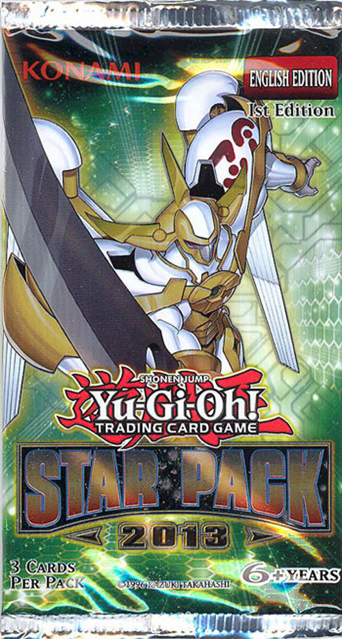 Yu-Gi-Oh Cards - Star Pack 2013 - Booster Pack (3 Cards)