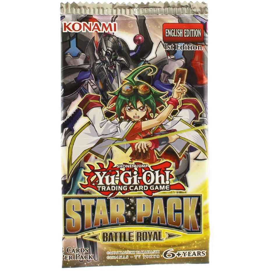 Yu-Gi-Oh Cards - 2017 Star Pack Battle Royal - Booster Pack (3 Cards)