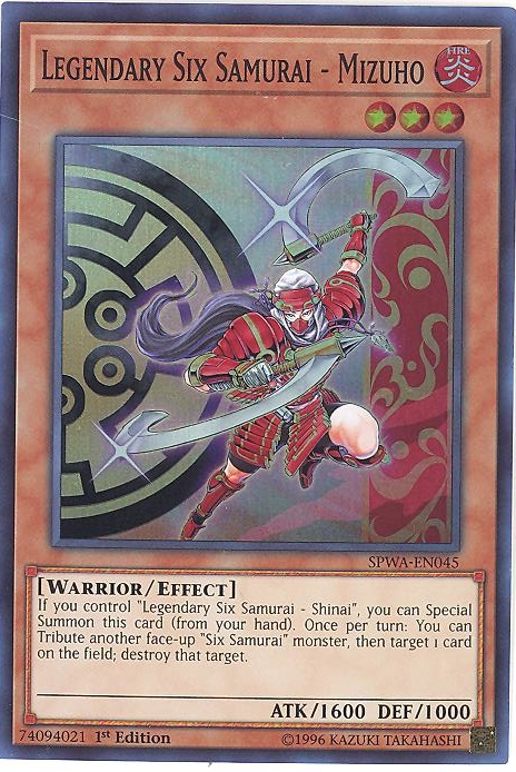 yugioh legendary six samurai cards Yu-Gi-Oh! - - Kizan (SDWA-EN016) - Structure Deck: Samurai Warlords - 1st Edition Enishi once per turn Six Samurai | Yu-Gi-Oh! Wiki
