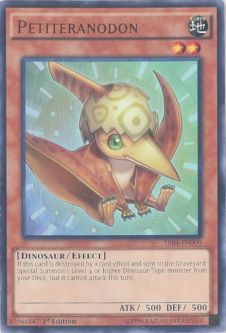 Yu-Gi-Oh Card - SR04-EN000 - PETITERANODON (ultra rare holo)