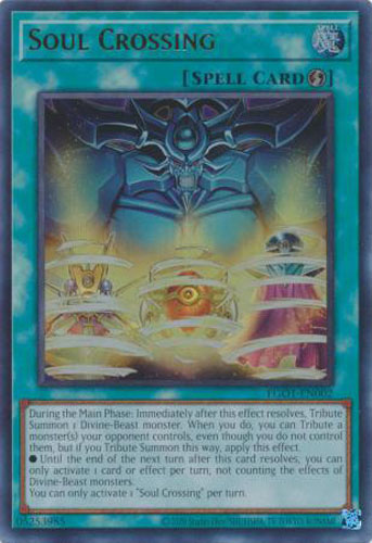 Yu-Gi-Oh Card - EGO1-EN002 - SOUL CROSSING (ultra rare holo): BBToyStore.com - Toys, Plush, Trading Cards, Action Figures & Games online retail store shop sale Yu-Gi-Oh Card - EGO1-EN002 - SOUL CROSSING (ultra rare holo): BBToyStore.com - Toys, Plush, Trading Cards, Action Figures & Games online retail store shop sale