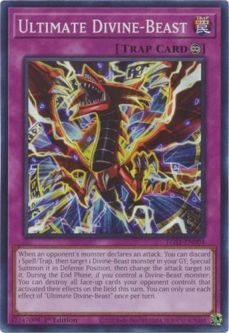 Yu-Gi-Oh Card - EGS1-EN004 - ULTIMATE DIVINE-BEAST (super rare holo)