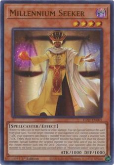 Yu-Gi-Oh Card - EGS1-EN005 - MILLENNIUM SEEKER (ultra rare holo)