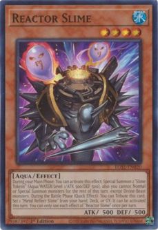 Yu-Gi-Oh Card - EGS1-EN020 - REACTOR SLIME (super rare holo)