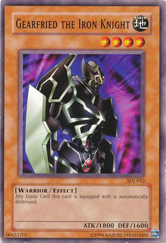 yugioh gearfried cards Yu-Gi-Oh THE IRON KNIGHT - LCJW-EN030 - 1st Edition This is of the Ultra Rare rarity. Yu-Gi-Oh! Trading Card Game COLLECTORS