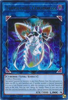 Yu-Gi-Oh Card - SDRR-EN041 - TOPOLOGIC ZEROBOROS (ultra rare holo)