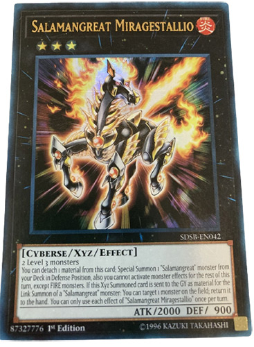 yugioh salamangreat cards Yu-Gi-Oh! - Balelynx - SDSB-EN043 - Ultra Rare - 1st Edition Target 1 Salamangreat card in your GY Salamangreat Emerald Eagle - Yu-Gi-Oh