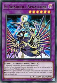 Yu-Gi-Oh Card - SDSH-EN045 - EL SHADDOLL APKALLONE (ultra rare holo)