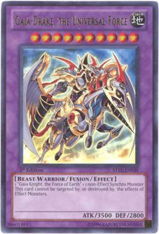 Yu-Gi-Oh Card - STBL-EN039 - GAIA DRAKE, THE UNIVERSAL FORCE (ultra rare holo)