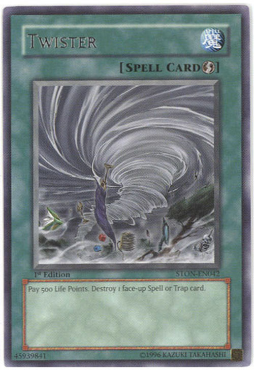 Yu-Gi-Oh! Twister Card - SBLS-EN042 Ultra Rare 1st Edition - Speed Duel Arena Of Lost Souls - View #4