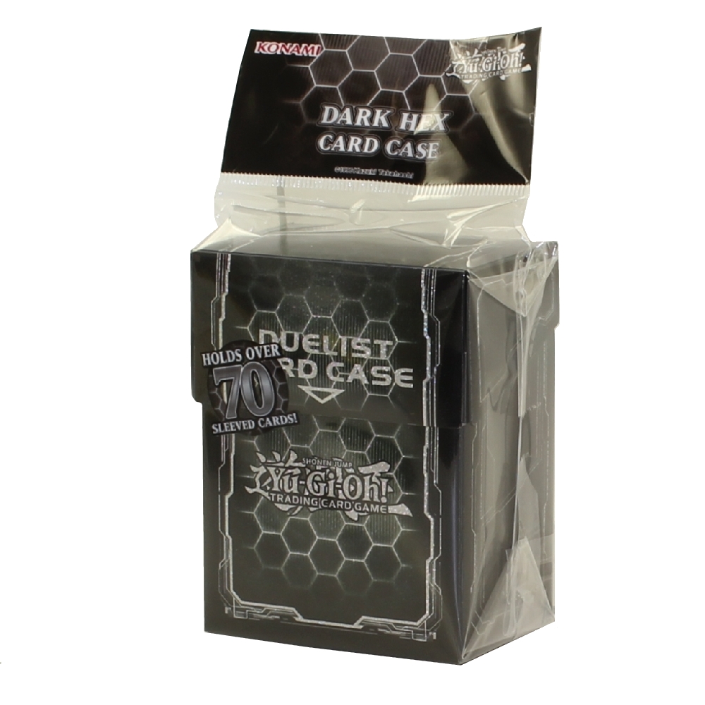 Konami Yu-Gi-Oh! Card Case - DARK HEX (Holds Over 70 Sleeved Cards)