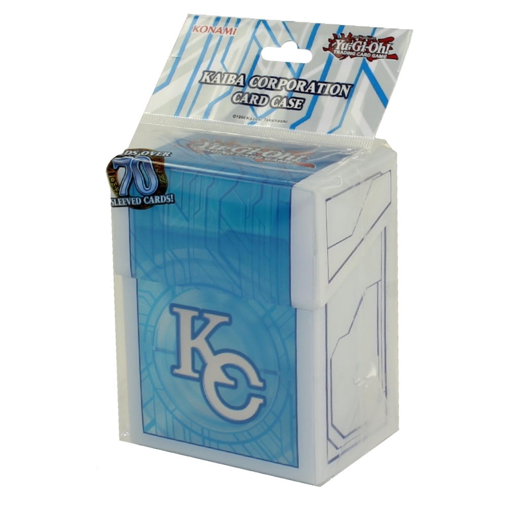 Konami Yu-Gi-Oh! Card Case Deck Box - KAIBA CORPORATION (Holds Over 70 Sleeved Cards)