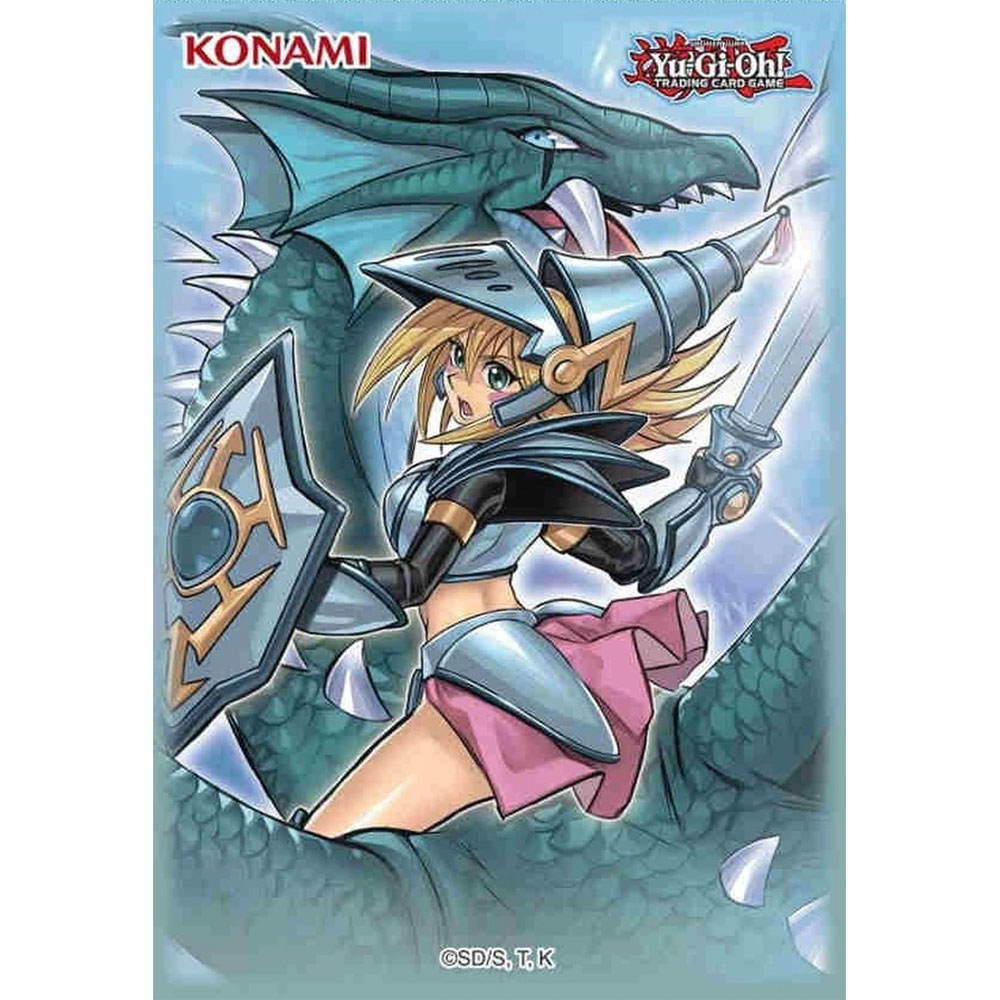 Konami Yu-Gi-Oh Deck Protectors - DARK MAGICIAN GIRL THE DRAGON KNIGHT (50 Tournament-Legal Sleeves)
