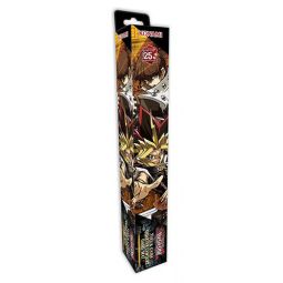 Yu-Gi-Oh! Rubberized Game Play Mat - YUGI & KAIBA QUARTER CENTURY (24 x 14 inch)