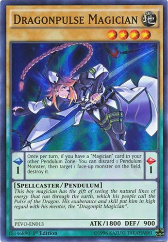 Yu-Gi-Oh Card - PEVO-EN013 - DRAGONPULSE MAGICIAN (super rare holo):  BBToyStore.com - Toys, Plush, Trading Cards, Action Figures & Games online  retail store shop sale
