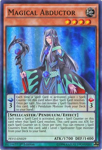 Yu-Gi-Oh Card - PEVO-EN029 - MAGICAL ABDUCTOR (super rare holo):  BBToyStore.com - Toys, Plush, Trading Cards, Action Figures & Games online  retail store shop sale