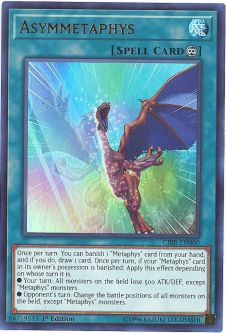 Yu-Gi-Oh Card - CIBR-EN060 - ASYMMETAPHYS (ultra rare holo)
