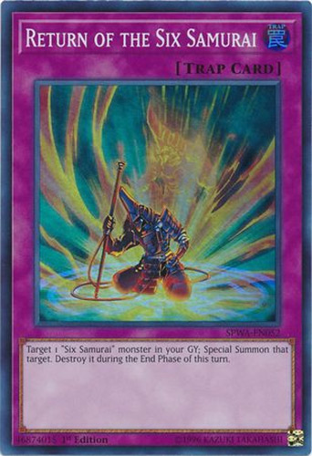 yugioh six samurai new cards ROTA-EN039 Legendary Lord Six Samurai