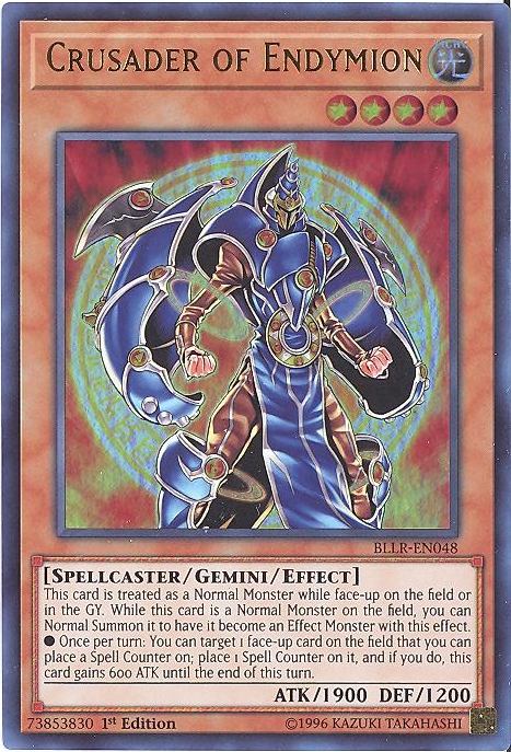 Yu-Gi-Oh Crusader of Endymion BLLR-EN048